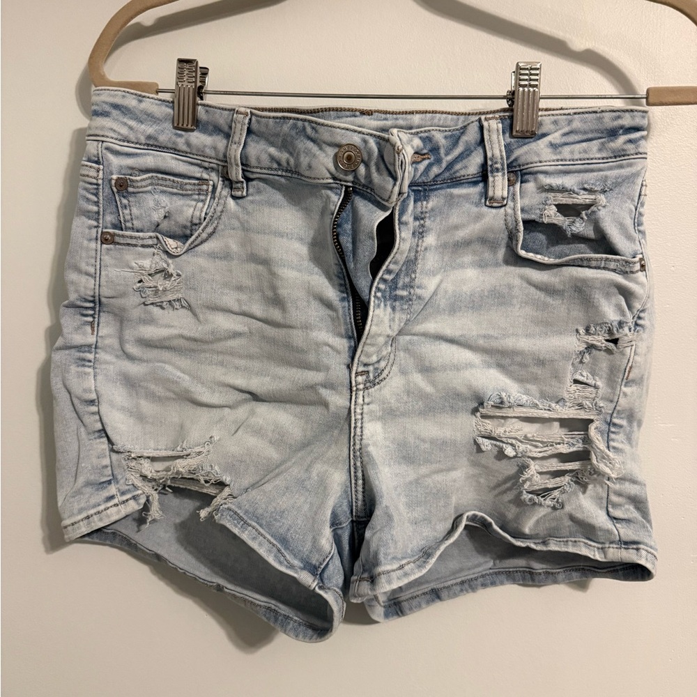 American Eagle Outfitters Light Wash Jean Shorts